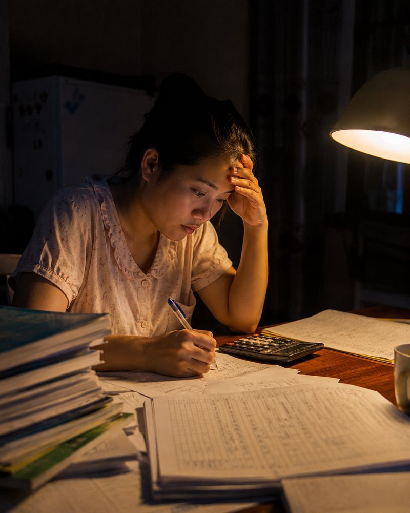 11h đêm cô vẫn ngồi tính sổ sách — việc hành chính rút máu người làm nghề