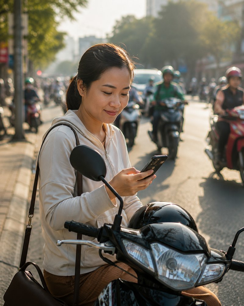 7:32 sáng, điện thoại rung: Bé đã vào lớp