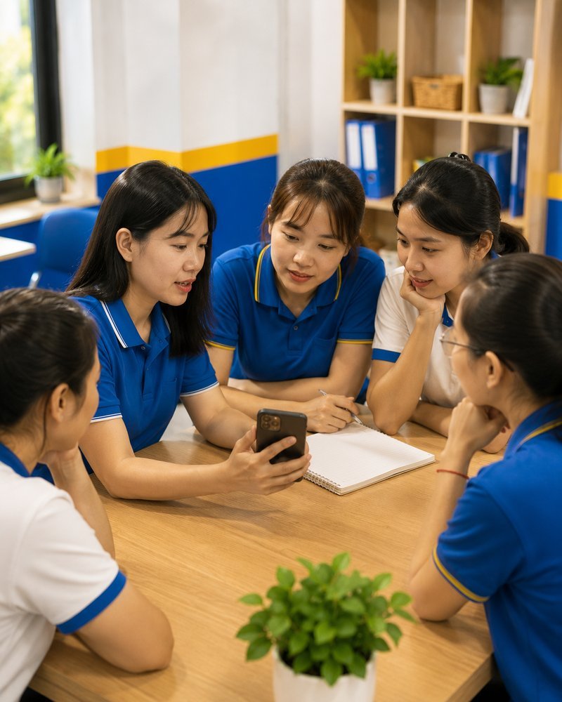 Lời mời tiên phong đầy đủ: cài đặt, đào tạo giáo viên, đồng hành 1-1, miễn phí trọn mùa