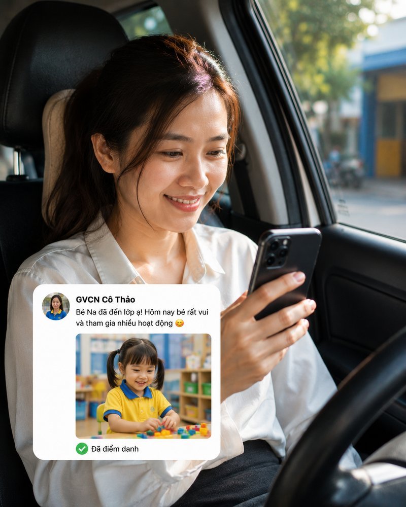 Muốn giữ phụ huynh, hãy để họ THẤY con mình mỗi ngày
