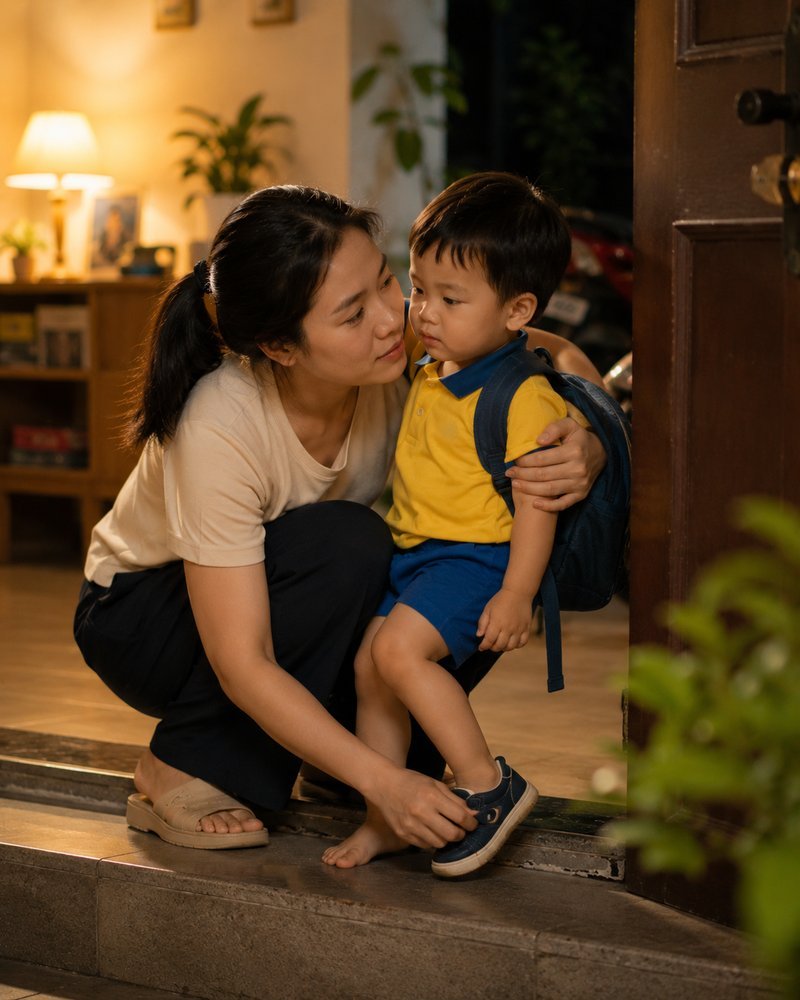 Phụ huynh không hỏi trường có camera không — họ hỏi hôm nay con tôi có vui không