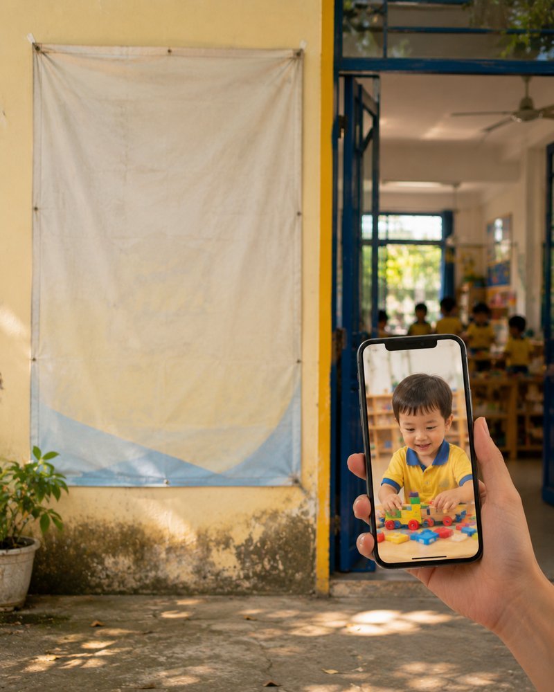 Phụ huynh tin cái họ THẤY, không tin cái trường HỨA
